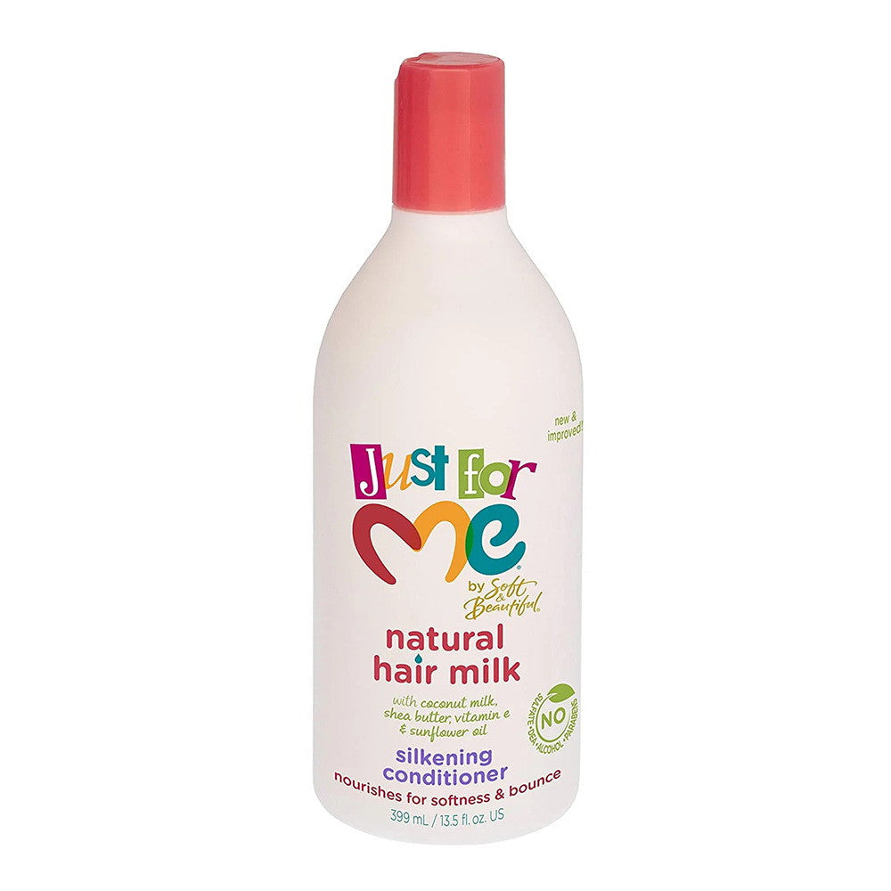 Just for Me Natural Hair Milk Silkening Conditioner, 13.5 oz Bottle